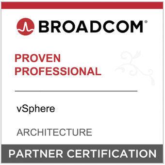 Broadcom Partner Certification - Proven Professional - VMware vSphere - Architecture