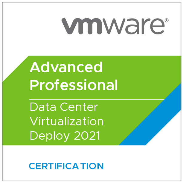 VMware Certified Advanced Professional - Data Center Virtualization Deploy 2021