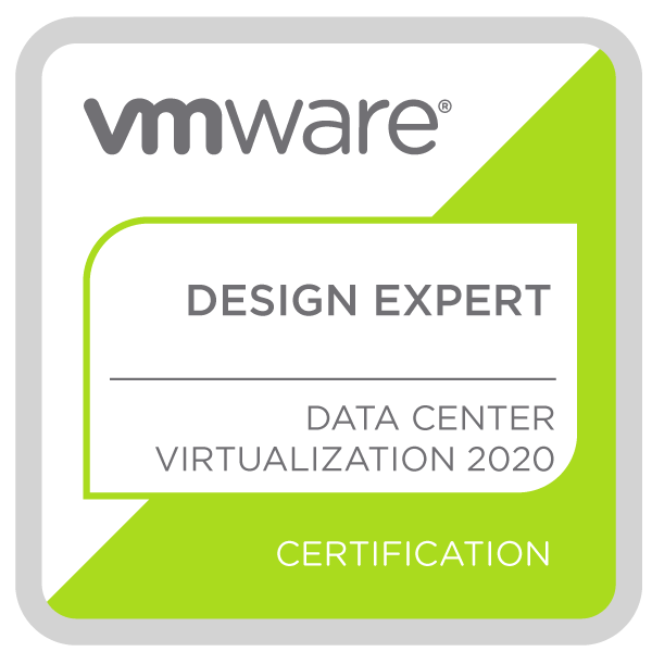 VMware Certified Design Expert - Data Center Virtualization 2020